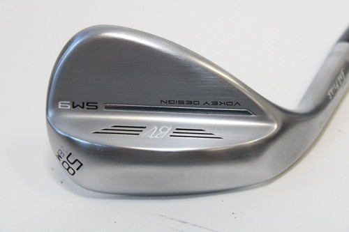 Titleist Vokey SM9 Tour Chrome 58°-08°-M Stahl Linkshand - Bild 2 von 5
