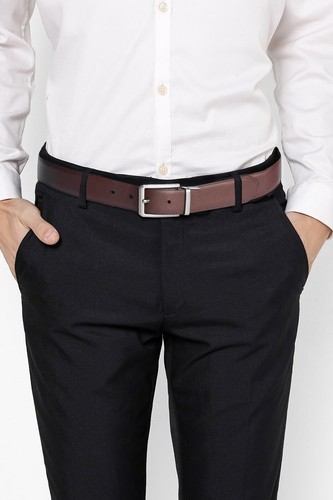 Reversible Belt for Men - Mens Leather Belt Black & Brown for Dress Pants Sty... - Picture 6 of 6