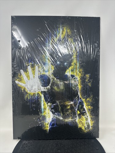 Dragon Ball Z Vegeta Displate Measures Approx 17.5” X 12.5” Please Read