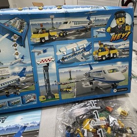 LEGO 3181 Passenger Plane - INCOMPLETE - Bags 1 & 3 Only + Box & Manual
