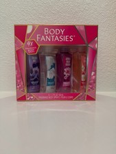 Body Fantasies 4pc 2 Pack Fragrance Body Spray Bundle Set 1.7oz Body Spray