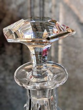 Vintage Baccarat Lead Crystal Decanter, Made in France