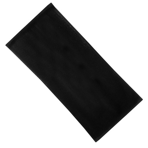 Cotton Black Color Face Towel Bath Towel Fast Drying Water Absorption 35x75cm - Bild 9 von 12