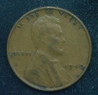 1940 1C BN Lincoln Wheat Cent (3 Coins)