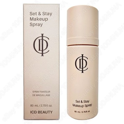 INCELLDERM ICD Set & Stay Makeup Spray 80ml Korean Finishing Fixer Mist K-Beauty
