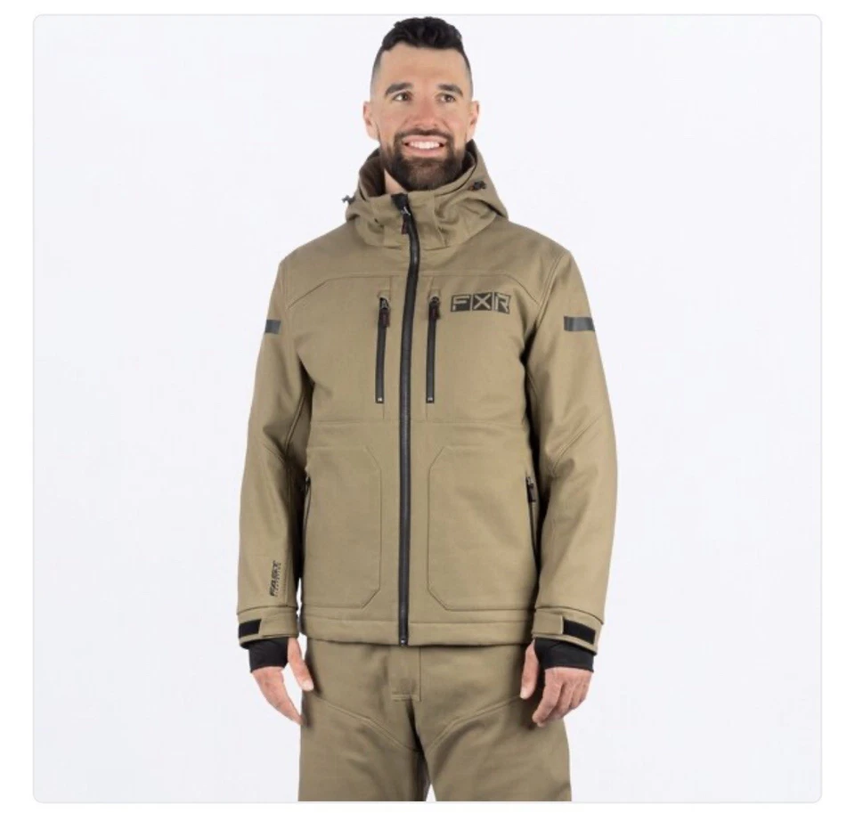 Chaqueta de Lona Aislada FXR Racing Unisex Tarea Talla Grande Nueva Foto 4 de 4