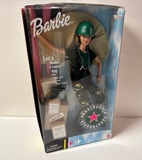 2 Military Armed Forces Barbies in Boxes | Big Al's Auction