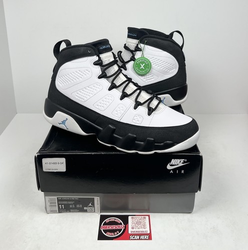 Größe 11 - Jordan 9 Retro University Blue 2020💙 OG ALL!