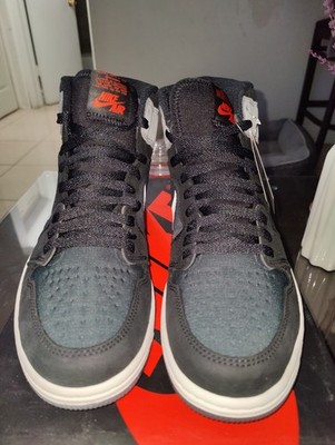 Size 9.5M - Air Jordan 1 Element GORE-TEX High Black Particle Grey Brand New