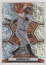 2022 Panini Mosaic White Sparkle Mosaic Prizm Brandon Belt #192 v9t