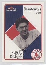2001 Fleer Red Sox 100th Dom DiMaggio #80 0nr3