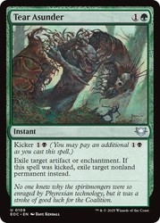 Tear Asunder 109 Uncommon Commander: Edge of Eternities