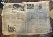 Original WW2 Collectible US Newspapers for sale | eBay