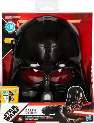NEW IN BOX: Star Wars DARTH VADER Electronic Mask, Phrases & Sound Effects Toy