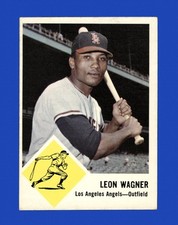 1963 Fleer Set-Break # 21 Leon Wagner EX-EXMINT *GMCARDS*