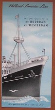 NOORDAM / WESTERDAM (Holland America) Interior Brochure