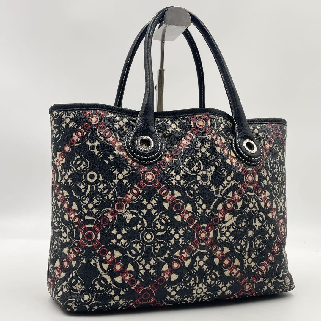 Chanel CC Coco Mark Travel Tote Shoulder Bag Serial 11 Series Designer