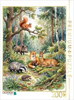Calvendo Puzzle An Image From The Calendar *Encounters In The Forest* | 2000 Pie