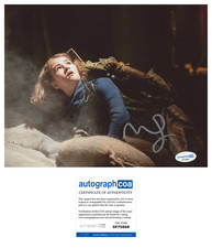 Millicent Simmonds 'A Quiet Place Part II' Signed 8x10 Photo 'Regan Abbott' ACOA