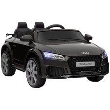 12V Battery Licensed Audi TT Ride On Car w/ Remote Headlight MP3 Black