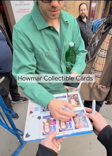 Carte Lumières d'échecs de Broadway signée par Aaron Tveit, Nicholas Christopher - Photo 8/9