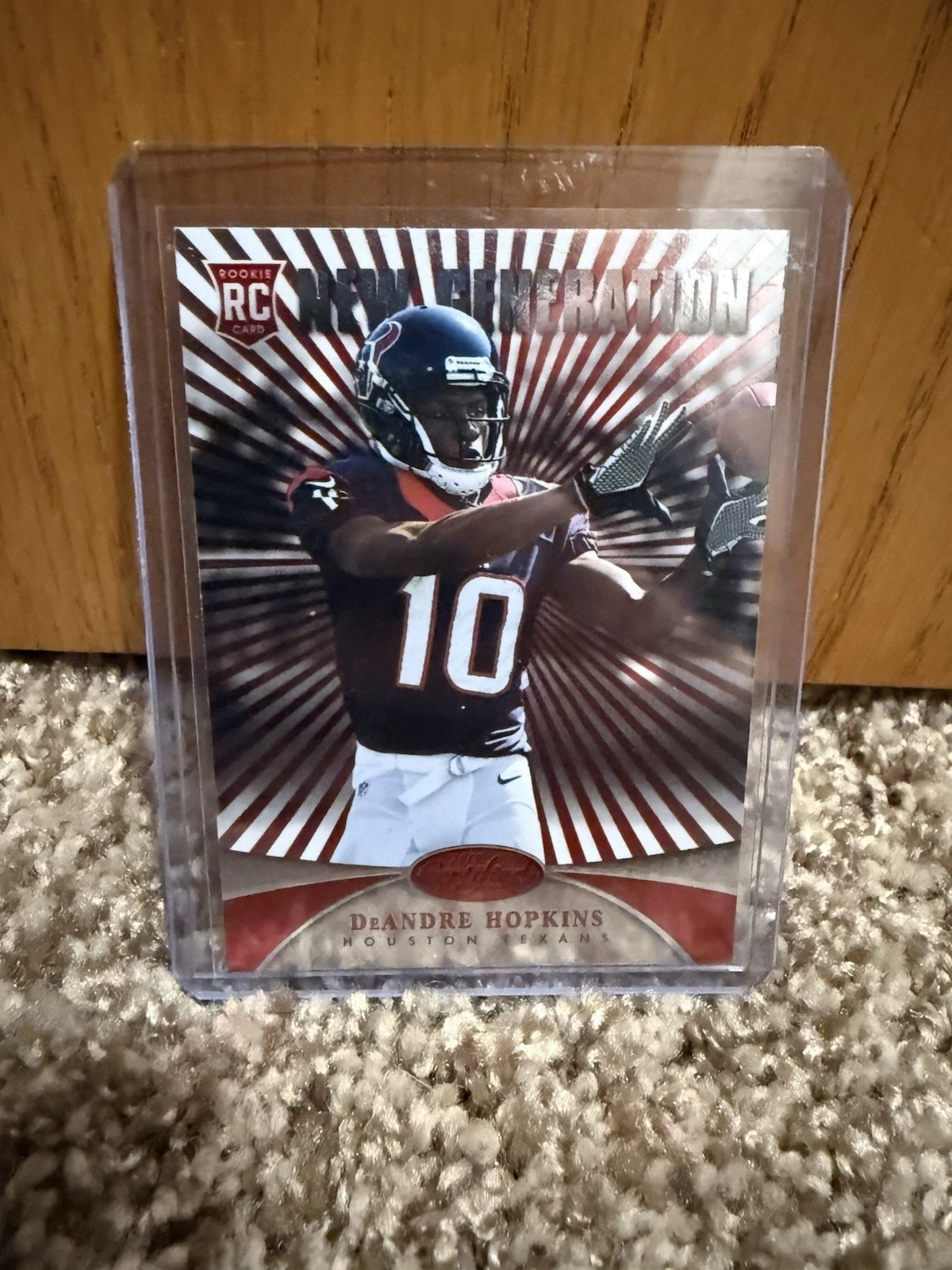 DeAndre Hopkins Panini Certified #223 Platinum Red