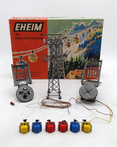 Eheim 4021 HO Scale Aerial Cable Car System EX/Box