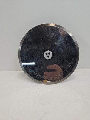 Elevator vintage hall push button Round 6.5 Round Chrome
