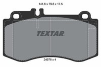 1 X Bremsbelagsatz BremsbeläGe Textar 2497601 FüR