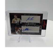 Leaf Signature Series Walker Kessler Tari Eason Dual Auto 1/1 #DA-50