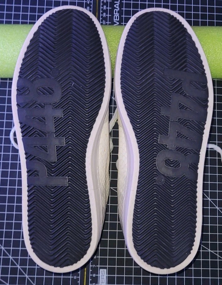 P448 John Embossed Leather Snake Python Suede Sne… - image 10