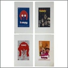 The Who 1975 Film Tommy DVD Cover Design Mock-Ups (UK)
