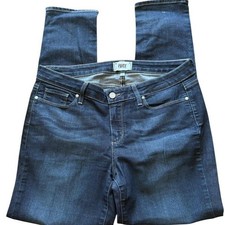 PAIGE skinny blue denim EUC