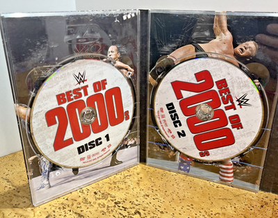 WWE: Best of 2000s (4-DVD, Wrestling) The Rock Steve Austin