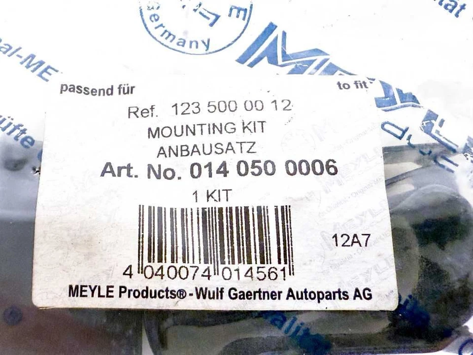 Almohadilla de cuña de montaje de goma superior para radiador Mercedes W123 W124 W126 A1235000012 nueva OEM Foto 2 de 4