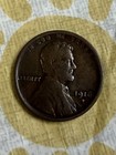 1916-D Lincoln Wheat Small Cent  very fine to extra fine teen wheat penny  — photo 2