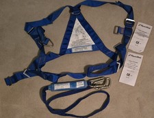 Spanset Full Body Harness 3 Standard New Span Set Safety #Plus T-PAK Lanyard