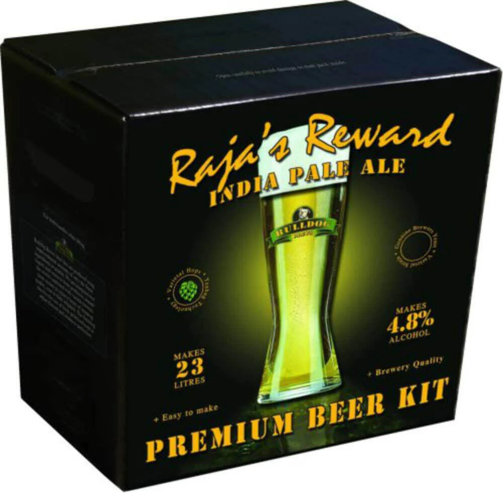 Raja's Reward India Pale Ale Bulldog Beer Kit