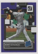 2022 Panini Donruss Rated Rookie Holo Purple Romy Gonzalez #78 0rm6