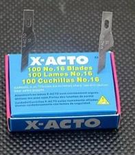 X-ACTO® No. #16 Bulk Pack 100 Craft Blades Made In USA