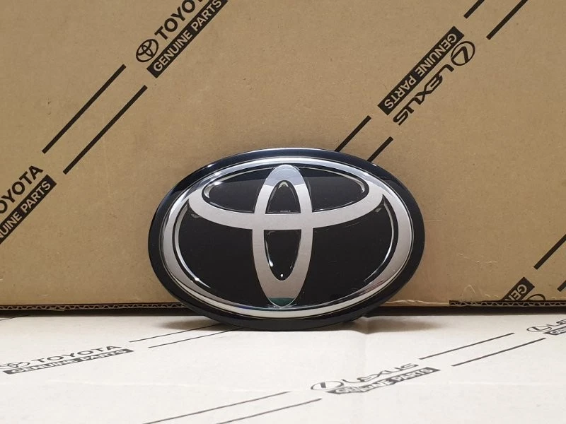 Chrome Emblem Front Grille Logo 2016-2022 Toyota RAV4 Badge - Image 4 of 4