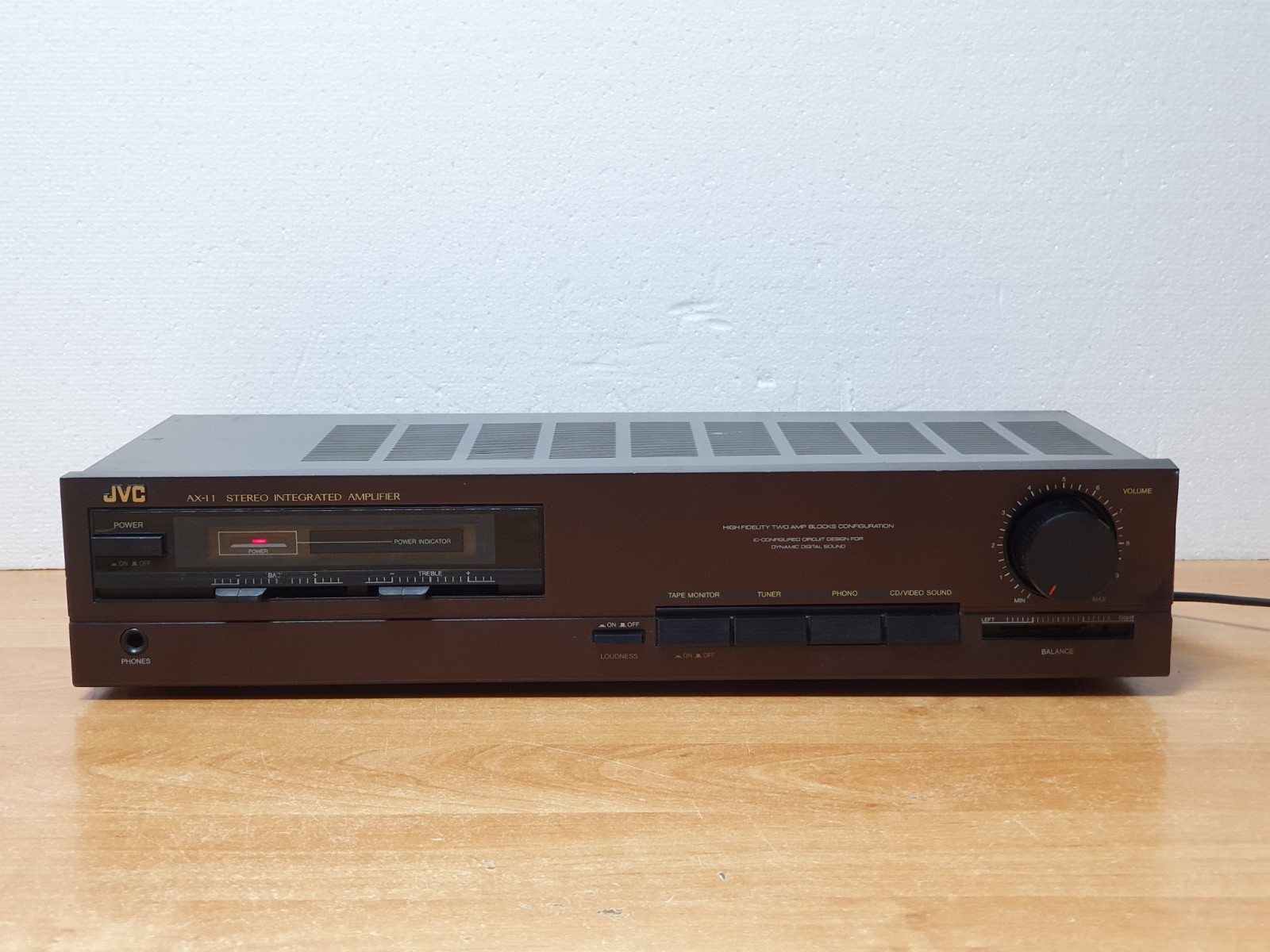 JVC AX-11 VINTAGE HiFi STEREO INTEGRATED AMPLIFIER, Mit PHONO,Made in Japan