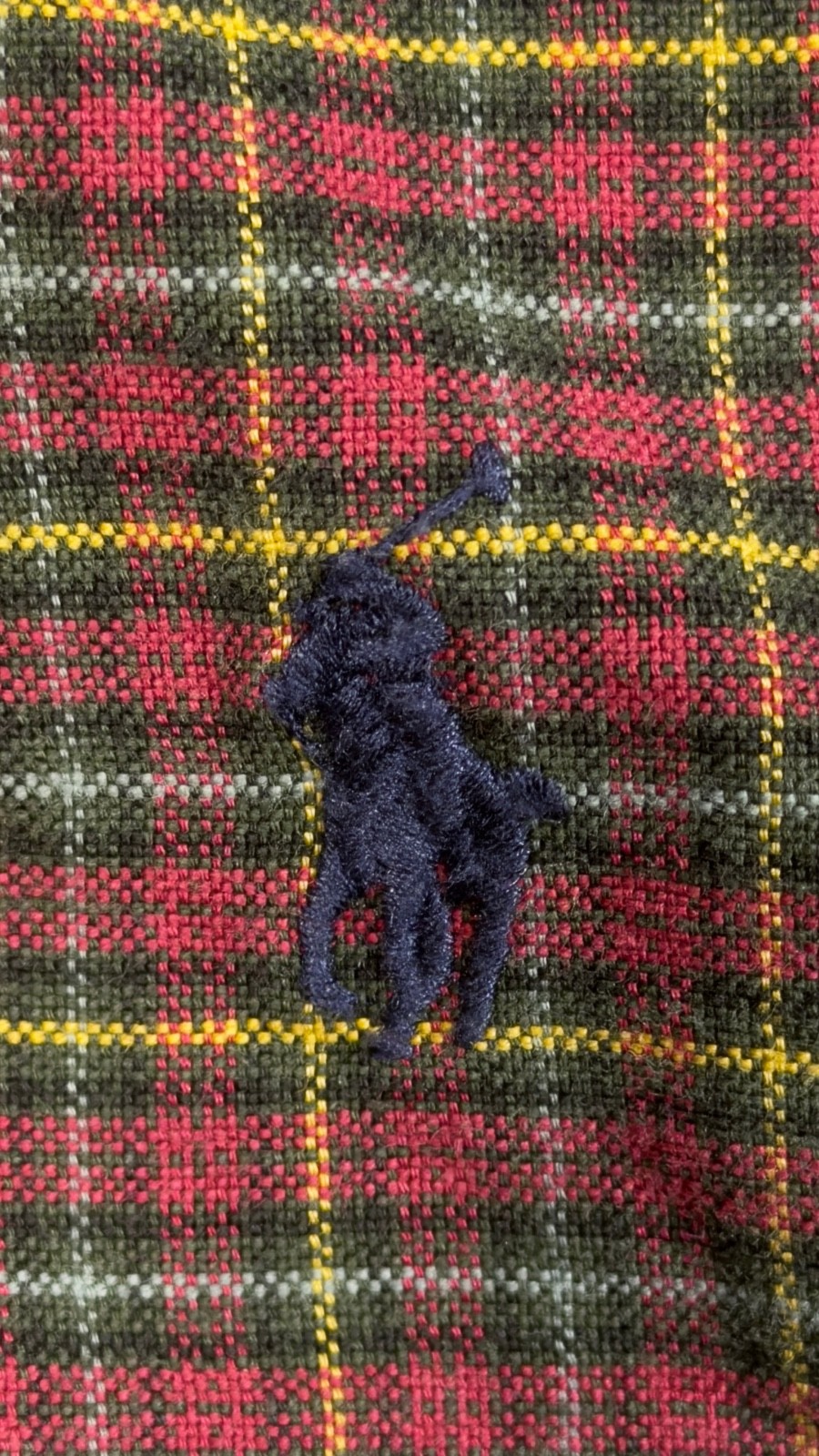 Polo Ralph Lauren Brownstone Patchwork Plaid Oxfo… - image 8