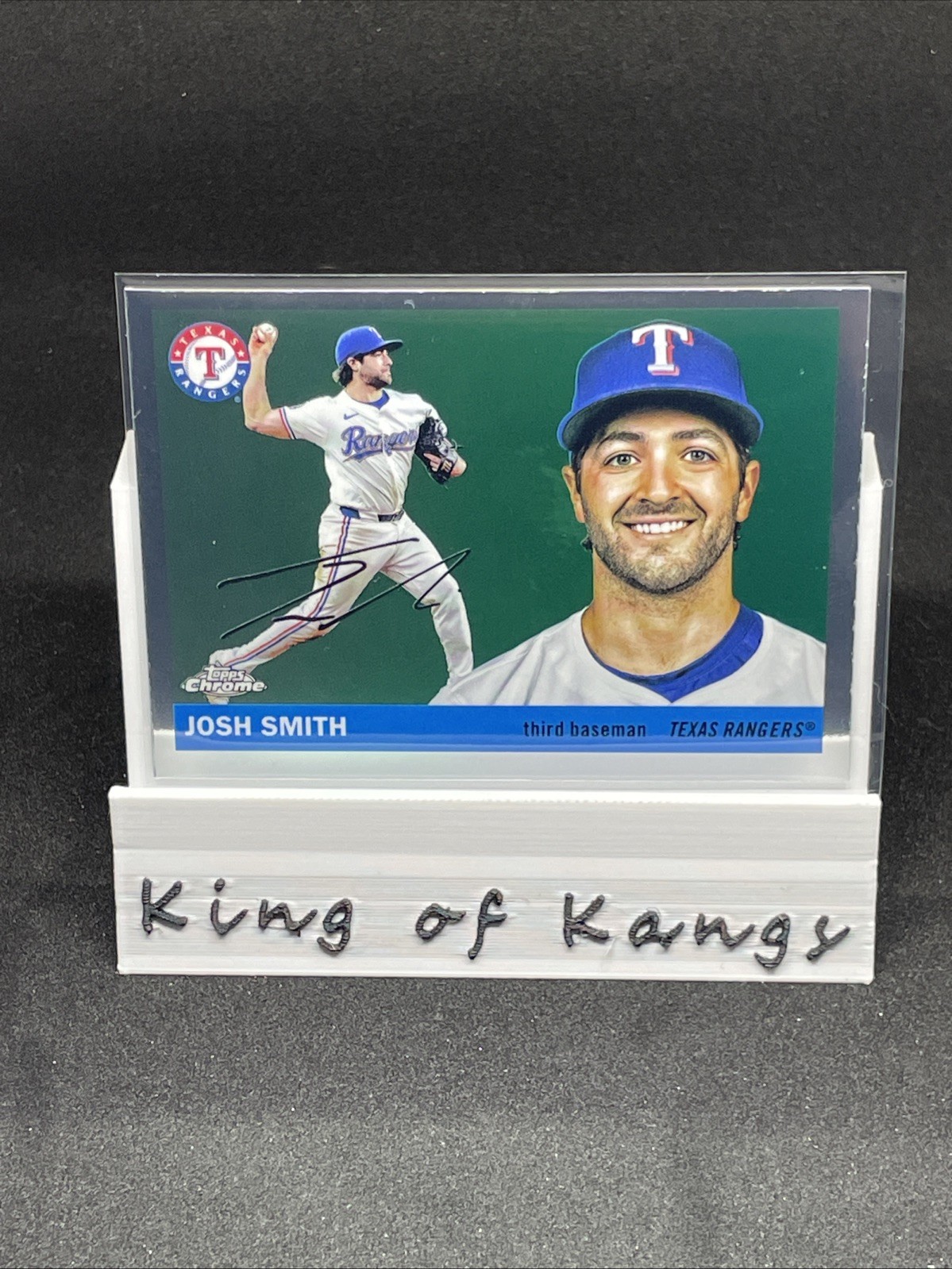 2025 Topps Chrome Platinum #177 Josh Smith, Texas Rangers