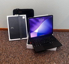 Apple iPad Pro 12,9 Zoll Silber iPadOS mit Magic Keyboard , Apple Pencil, Hülle