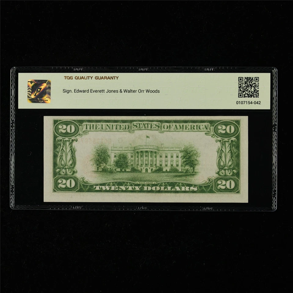 1929 Federal Reserve Bank of Chicago 20 Dollars Pick#1870G - Image 2 of 4