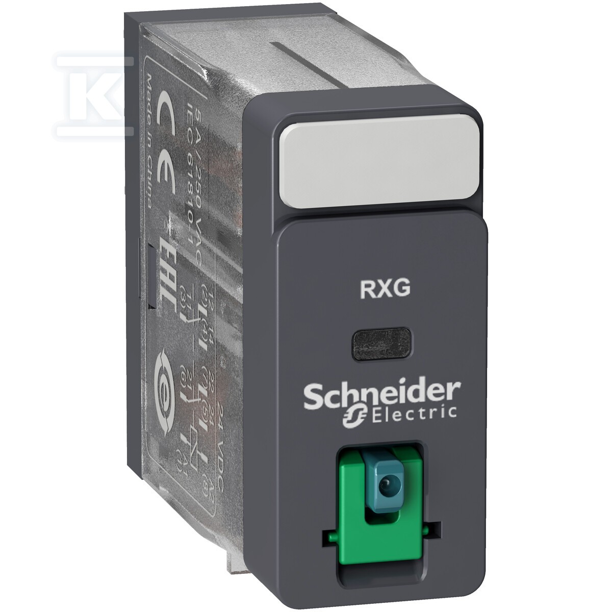 Schneider Electric Relay 2Co 5A 24Vdc W Test Button, Relais - Immagine 2