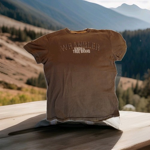 Wrangler T-Shirt Größe M braun
