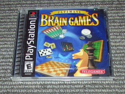 Ultimate Brain Games for Playstation 1 PS1 Brand New / Fast Shipping