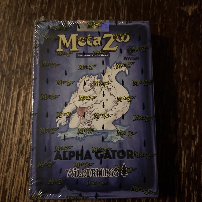 MetaZoo TCG Wilderness 1st Edition Theme Deck Alpha Gator